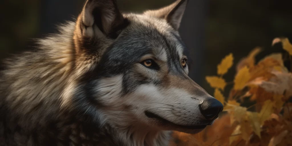 Lobo ibérico hecho con IA