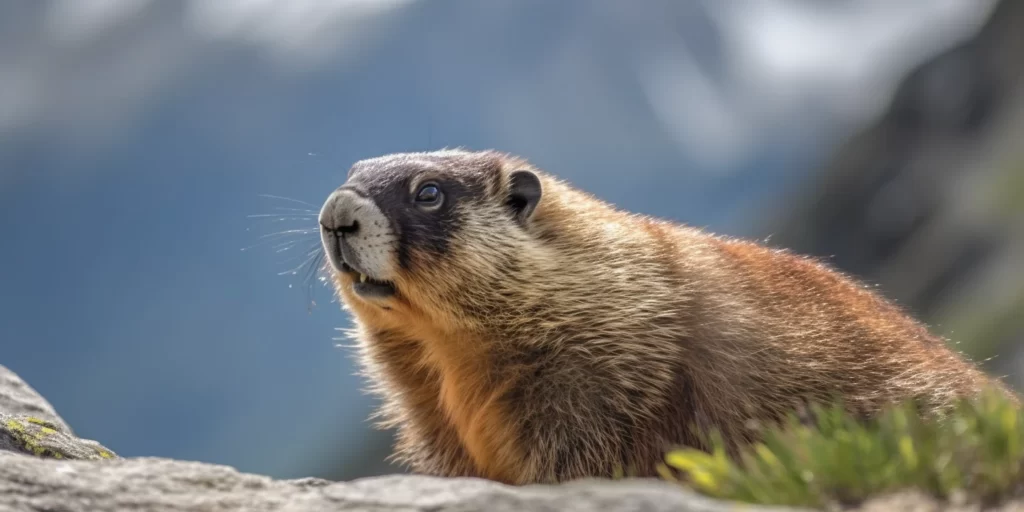Marmota hecha con inteligencia artificial