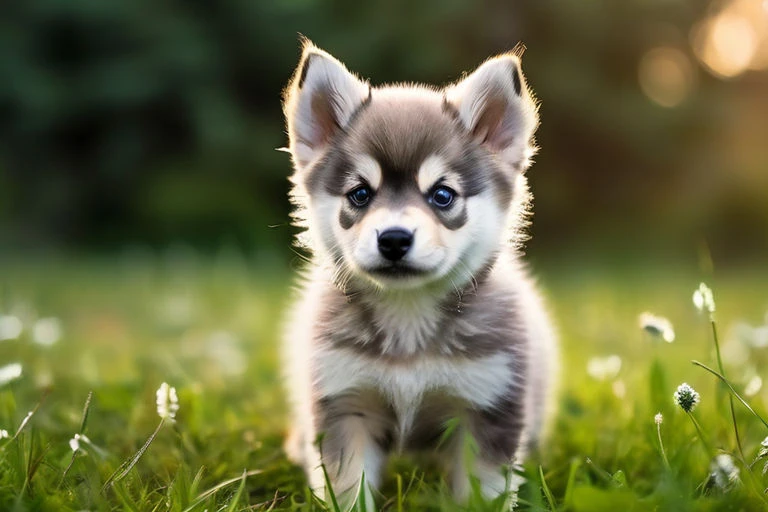 Cachorro de Alaskan Klee Kai